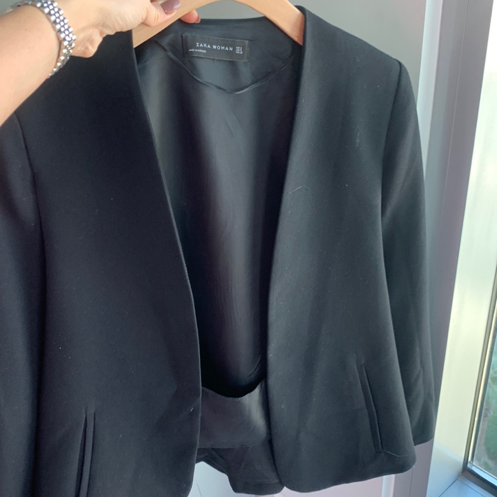 Zara black blazer